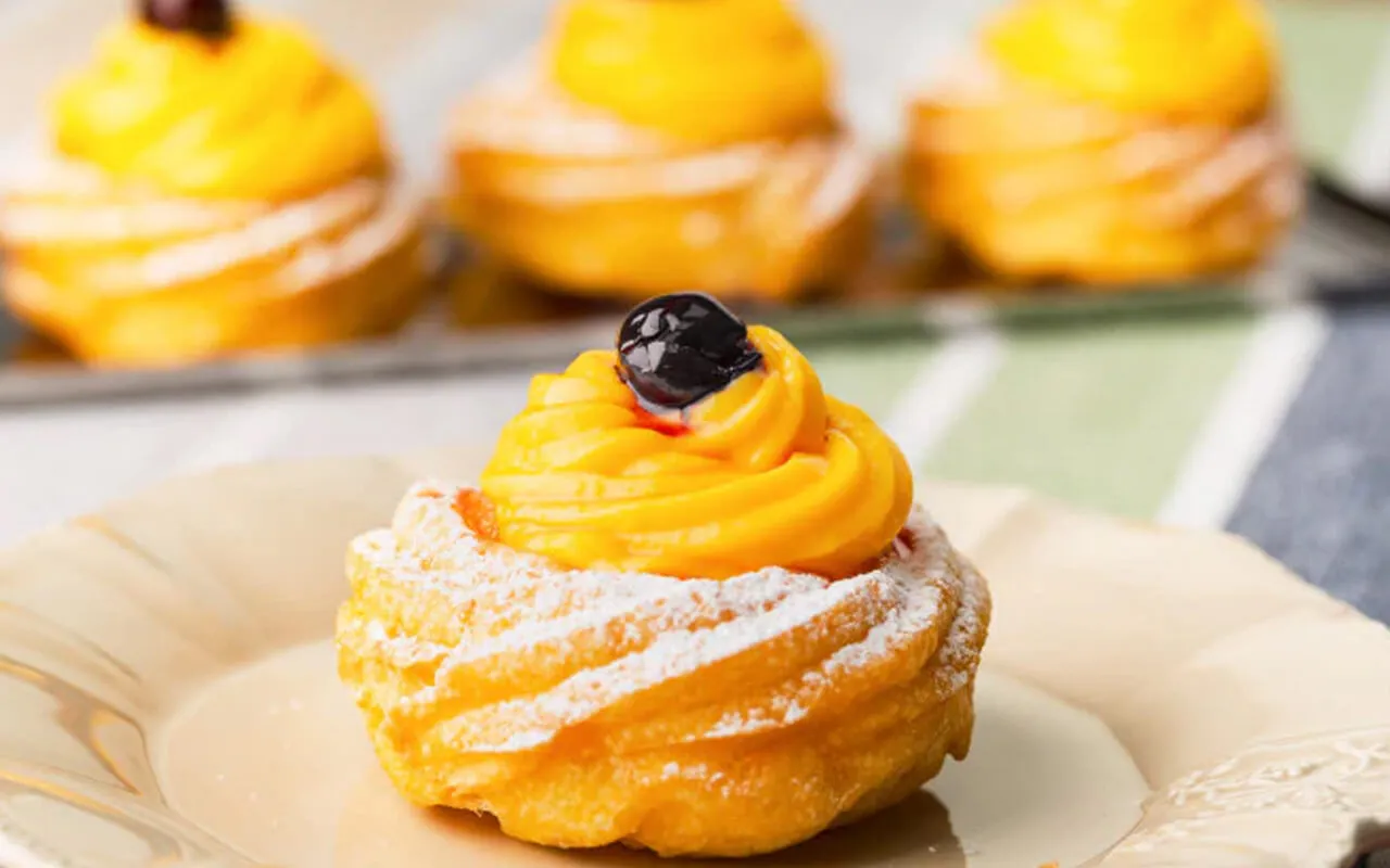 Zeppole di San Giuseppe senza latte e derivati